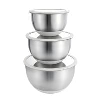 Microgarden Mixing Bowl with Lid - Set of 3